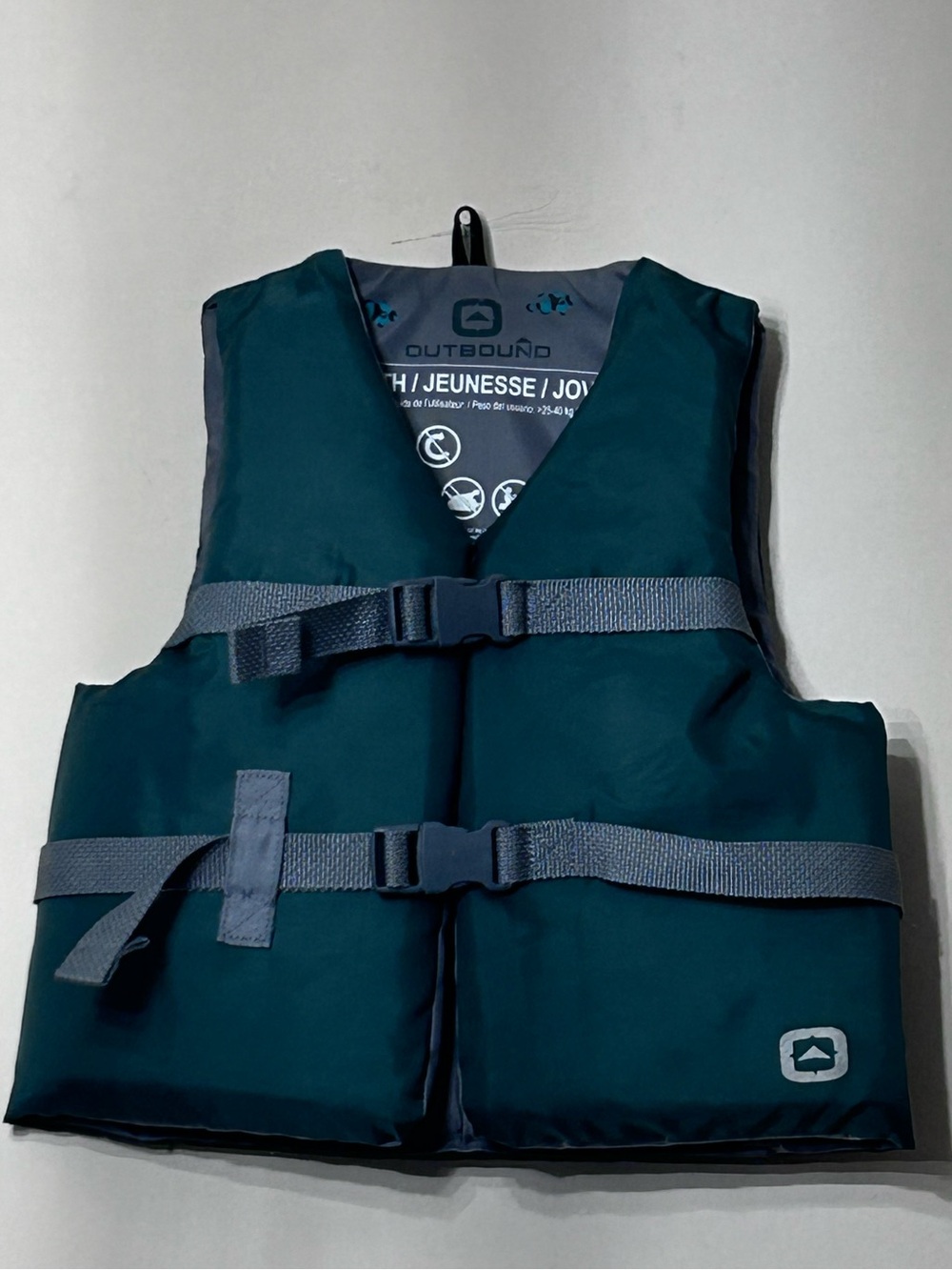 Teal Outbound Youth Life Jacket Vest
